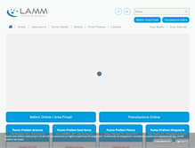 Tablet Screenshot of lammlab.it